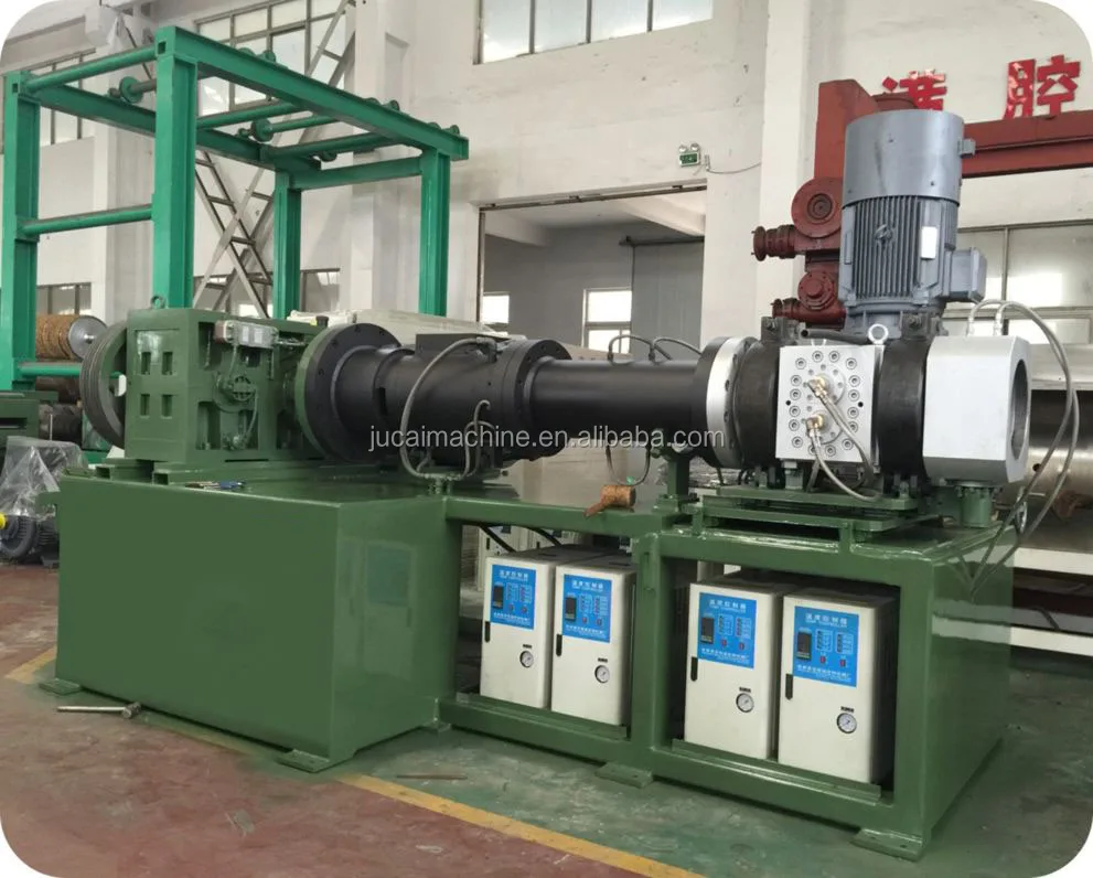 rubber extrusion equipment/rubber strips seals extrusion machine/ roller head rubber extruder