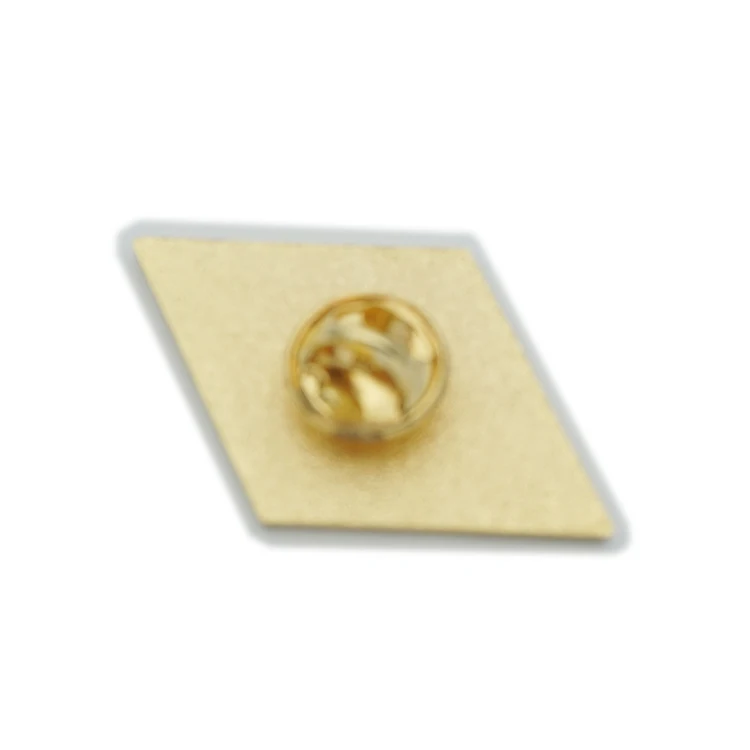 Hot Selling Personalized Brand Name Logo Printable Badge Sublimation Metal Blank Pin Badge