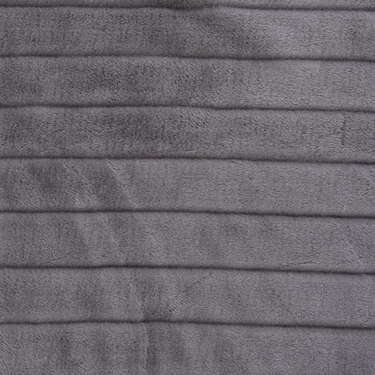 Best Selling Striped Pattern Comfortable  PV Polar Fleece Blanket