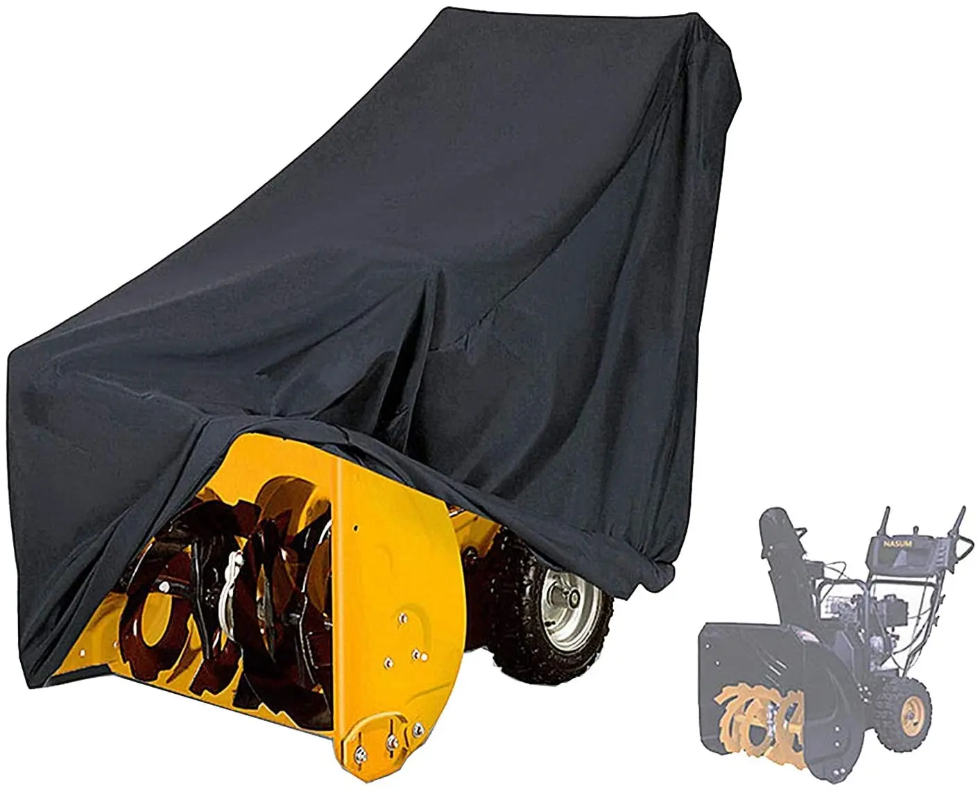 Custom Snow Blower Cover, 600D Heavy Duty Waterproof Breathable Oxford Fabric Snow Thrower Cover