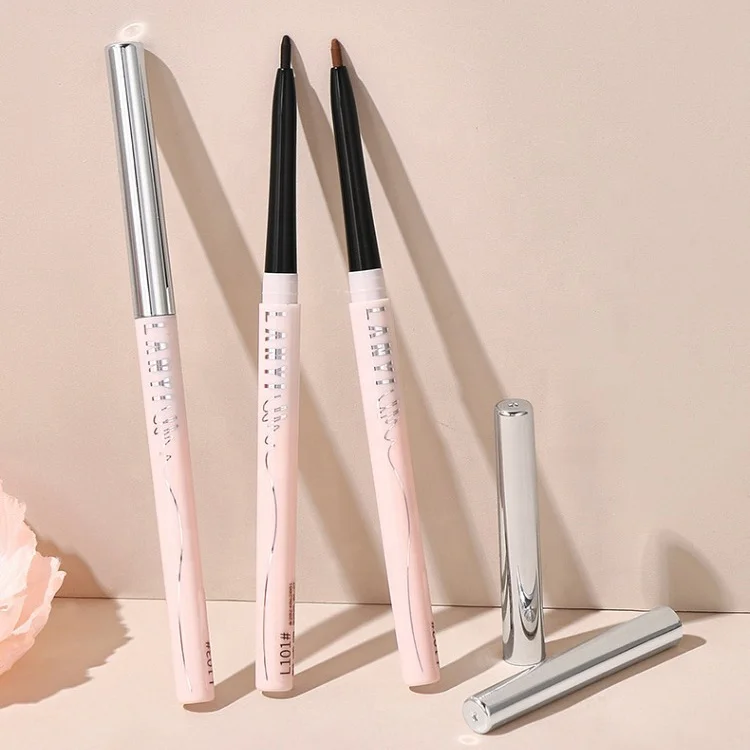 New Fashion Luxury Smooth Makeup Eyeliner Gel Pen Waterproof Oil Proof Natural Black Eyeliner Pencil Wholesale