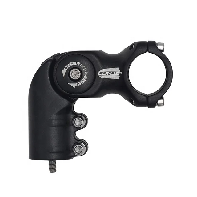 LUNJE Bicycle parts Adjustable Heightened Stem Adjustable-angle Mountain bike Bicycle Stem