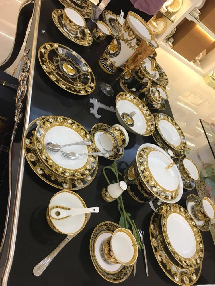 
New Design Wholesale Dinnerware Sets Ceramic Dinner Sets Porcelain Tableware Sets 