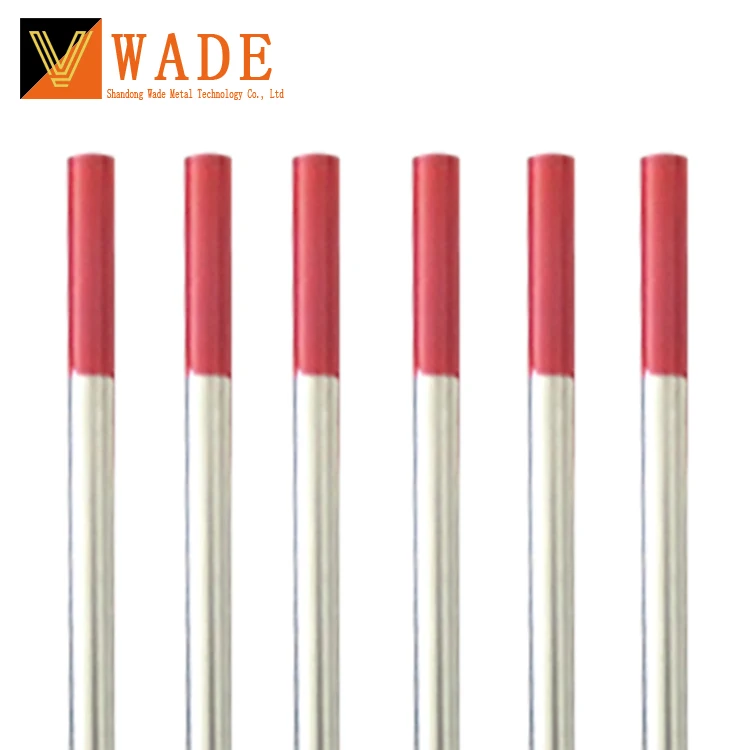 Вольфрамовые электроды WT20 red 2,4 мм x 175 мм для сварки TIG
