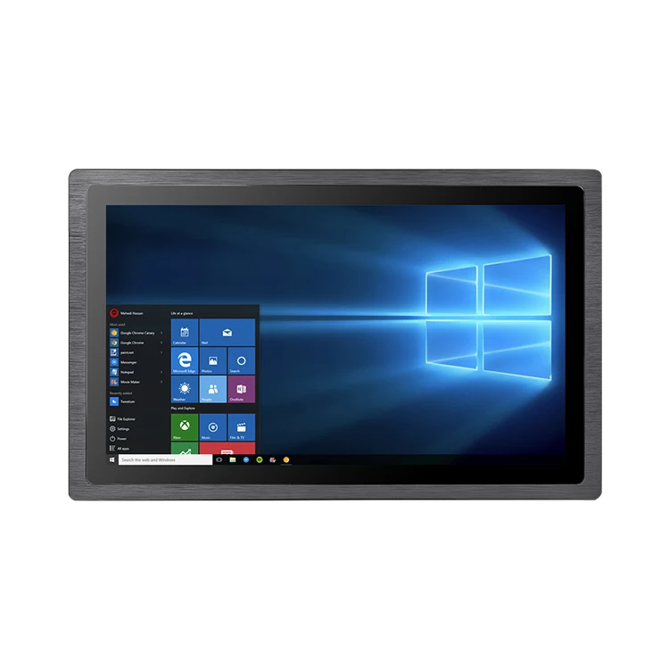 21.5 Inch Front Ip65 J4125/I3/I5/I7 Tough Tablet Ipc Rugged Embedded Computer Solutions