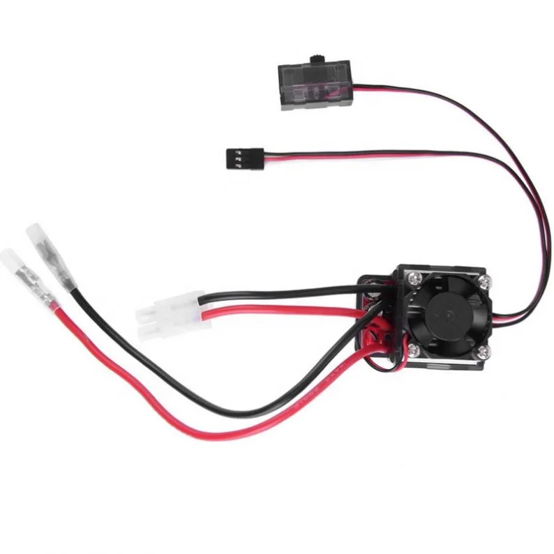 RC ESC 320A щеточный контроллер скорости с реверсом для радиоуправляемого автомобиля грузовика лодки