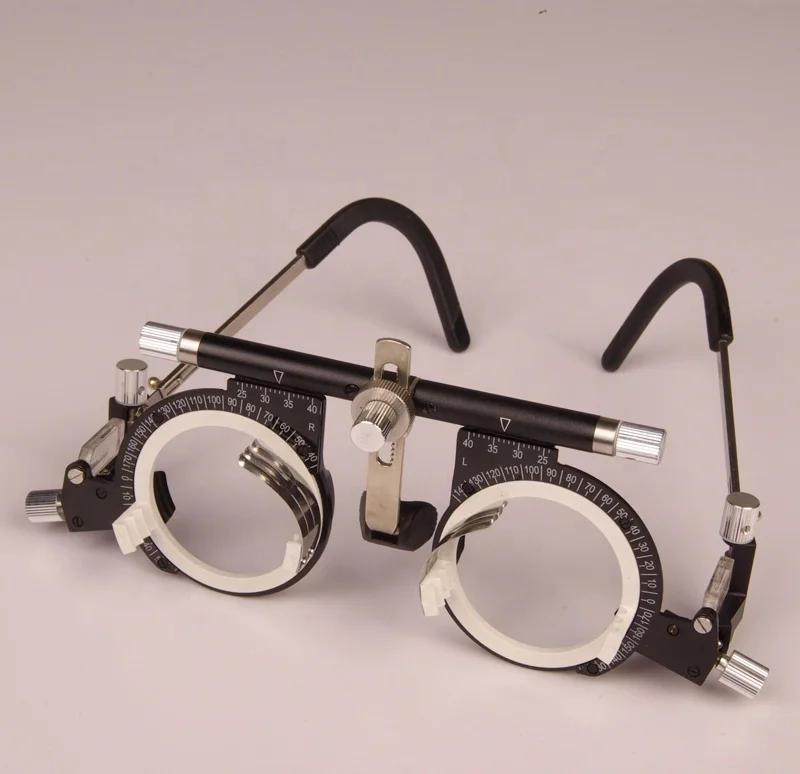 optical universal trial frames ophthalmic glasses eye optometry testing frame PD scale 50mm~80mm hot sale best quality