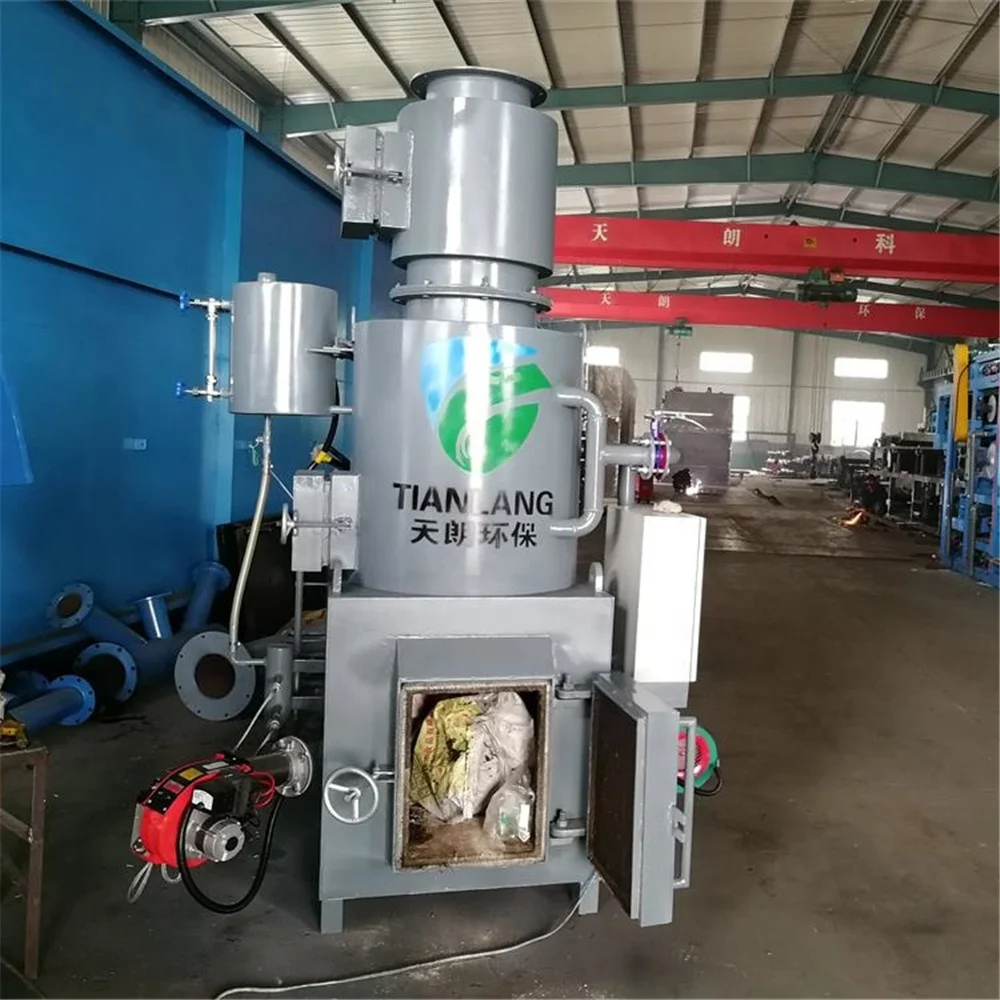 Chemical hazardous waste burning machine incinerator