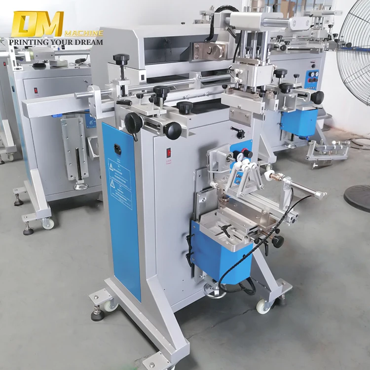 Factory Screen Printer Gifts Food Beverage Bottle Glass Screen Printing Machine For different shape Bottles