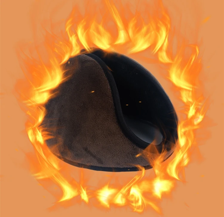 D0702ZH01 Winter Hat Motorcycle Cycling Windproof Headband Ski Keep Warm Ear Muffs Covers Running Fleece Ear Warmer