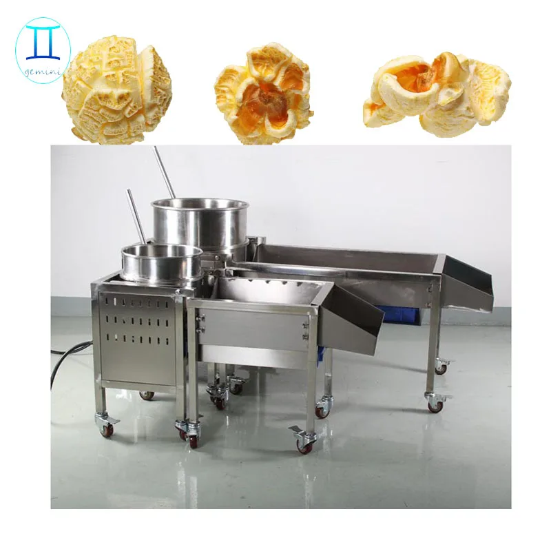 Mini automatic Popcorn machine industrial commercial shape popcorn vending machine