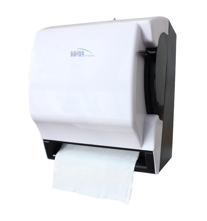 Factory Supply White Lever Hand Towel Dispenser