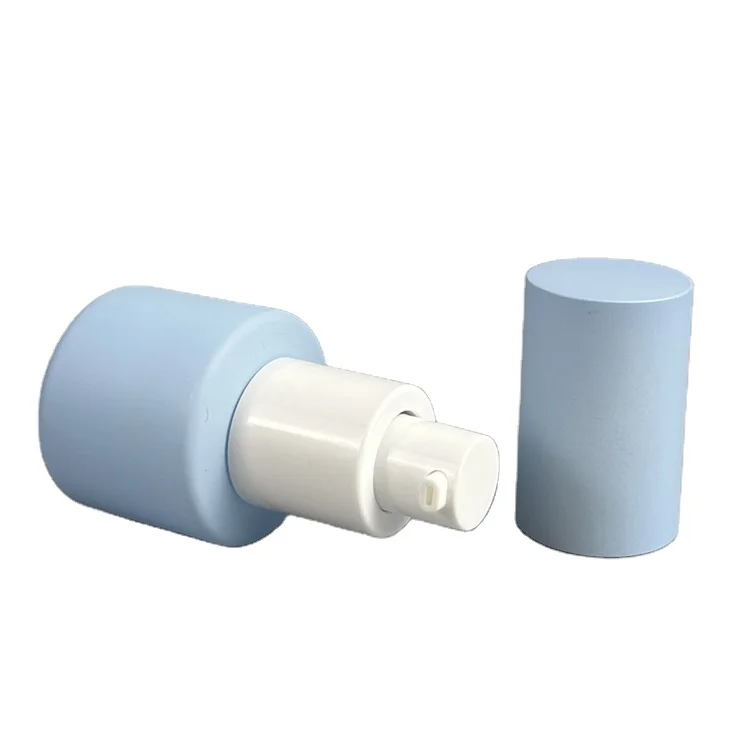 factory Luxury 15ml 30ml 50ml Forst Blue Skincare Cosmetics Face Cream/lotion Glass Essential Oil Bottles Cosmetic Bottle