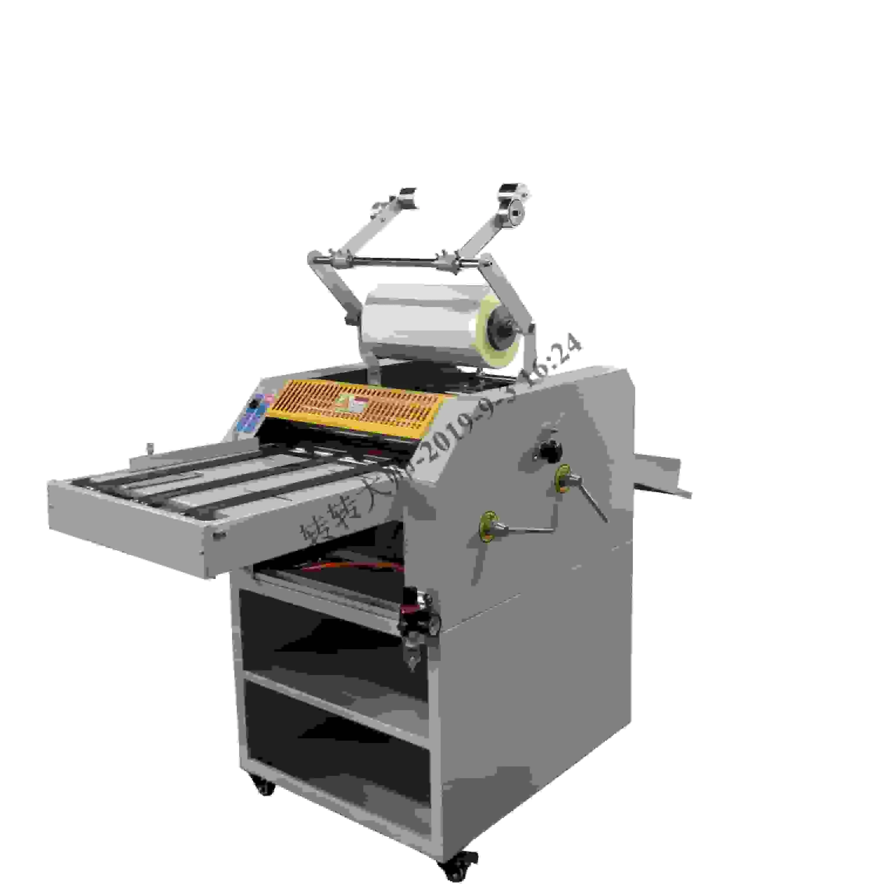 auto hot roller press laminator/texture roller laminating machine
