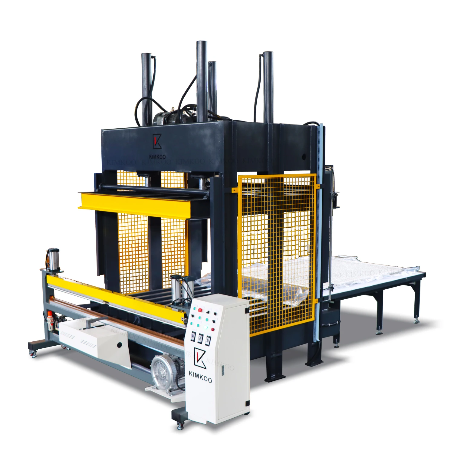 Efficient Labor-saving Automatic Foam Block Compression Packing Machine