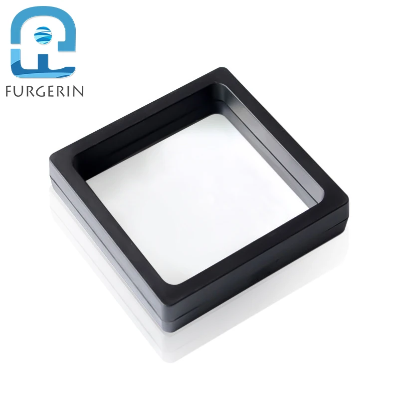 Suspended packaging jewelry transparent box earrings bracelet ring necklace anti oxidation storage jewelry box