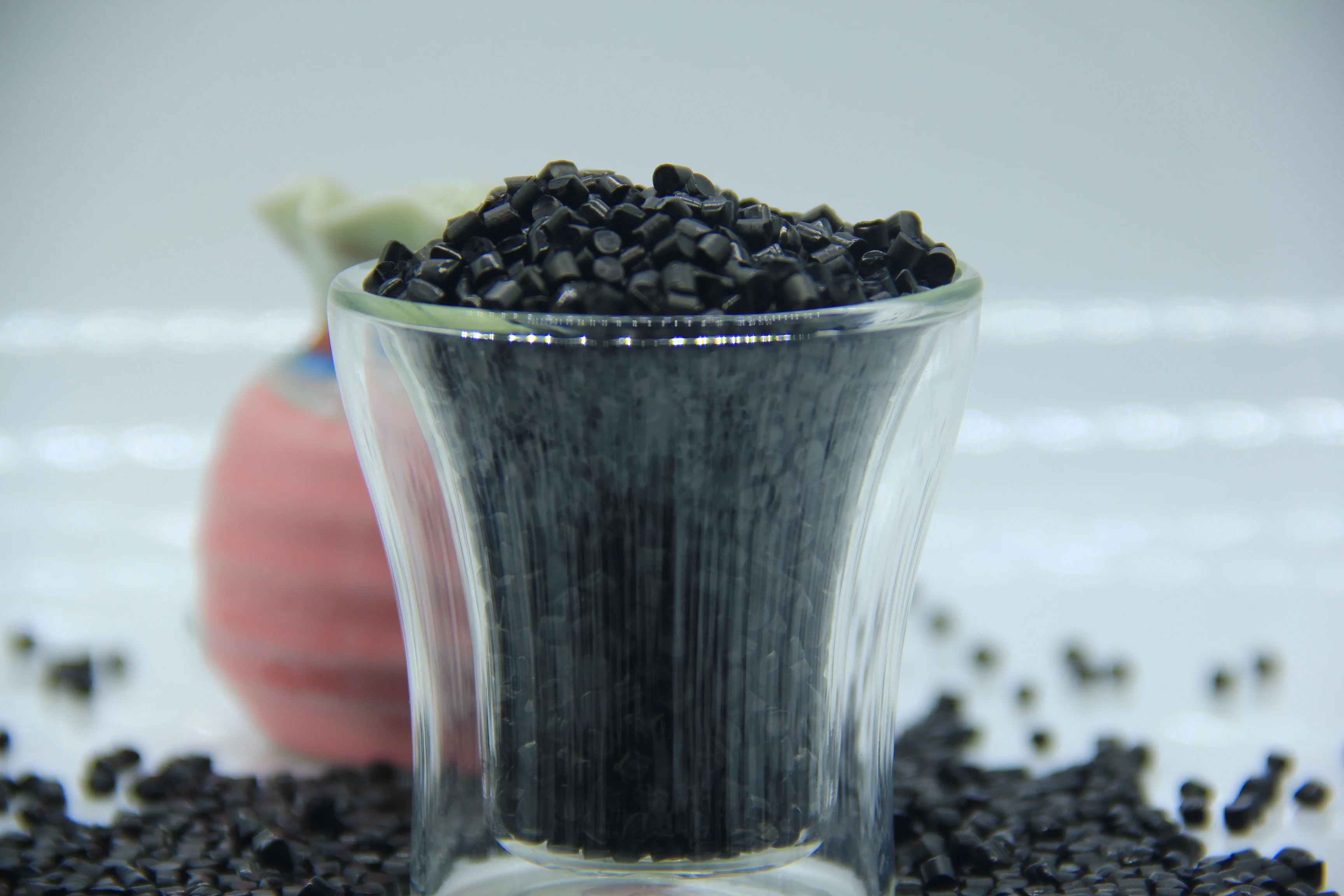 Blown film garbage bags, special black masterbatch for express bags with a carbon black content of 45%