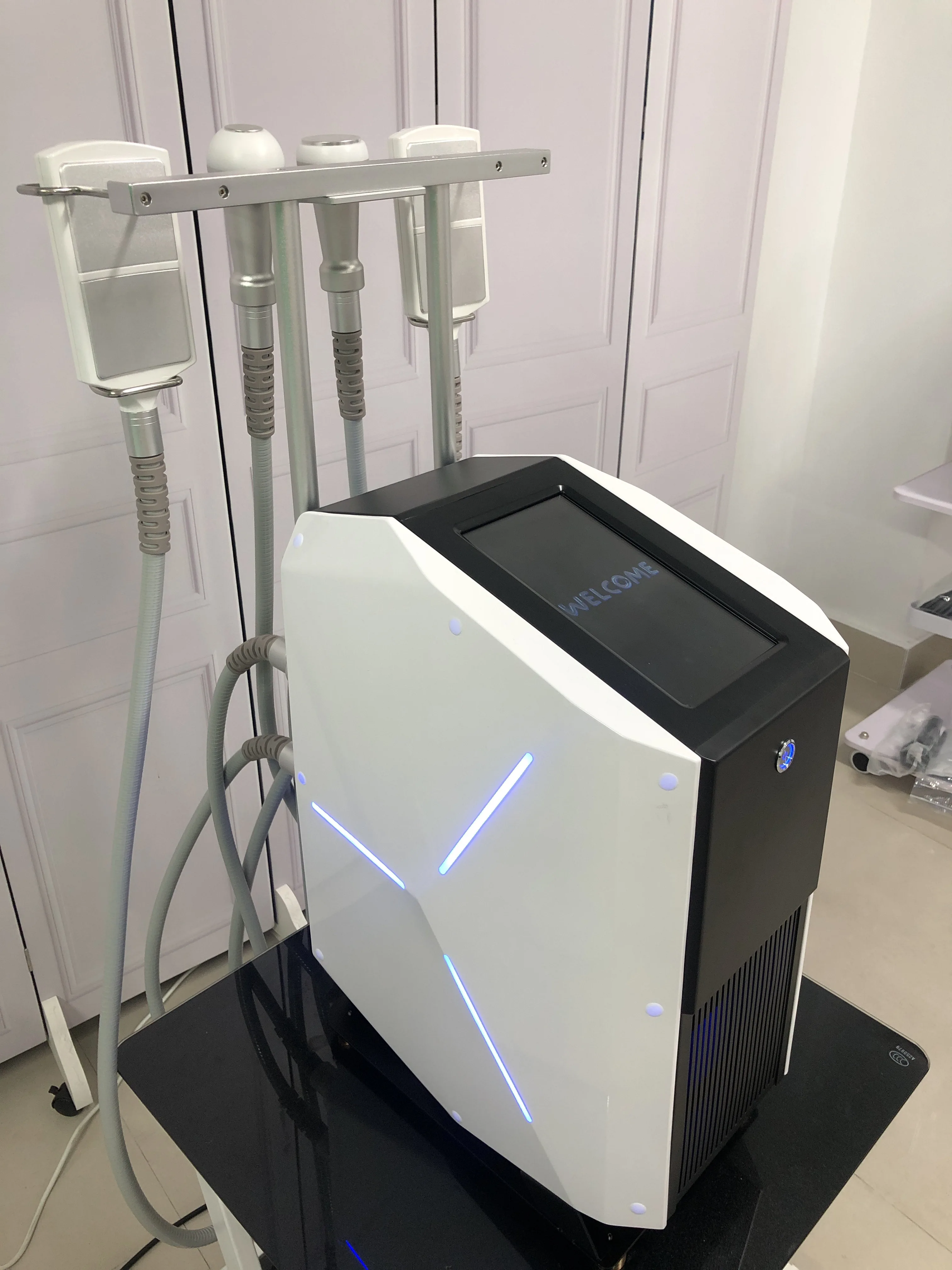 Заводская цена крио + термальный EMS Криотерапия тонизирование тела Cryot shock Cryo t машина для Крио-похудения криокожа