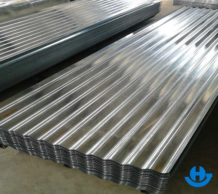 High Performance Metal Roofing Sheets  Aluminum Zinc Alloy  Corrugated Steel Plates for Sale
