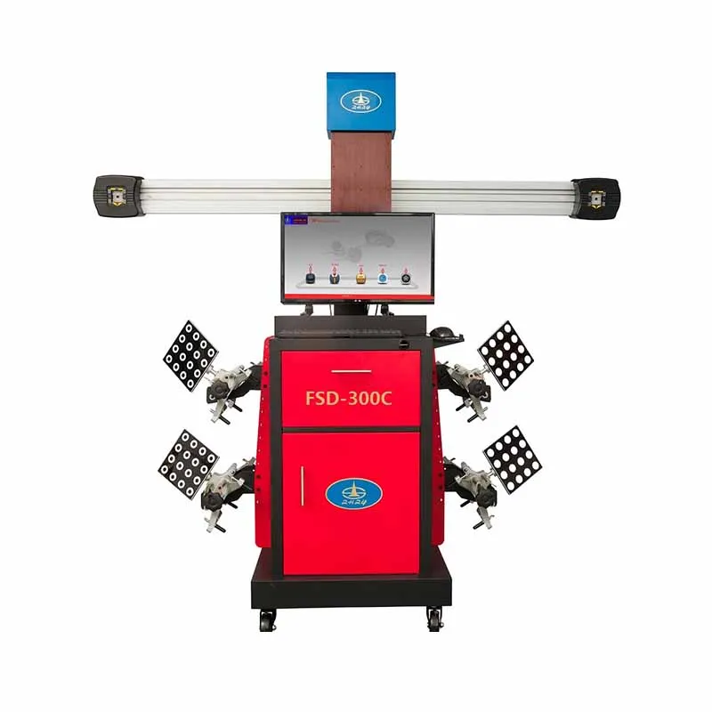 Fostar CE ISO ODM Workshop Garage Automatic Auto SONY HD Camera Tracking Portable Truck Car Wheel Alignment Machine For Sale