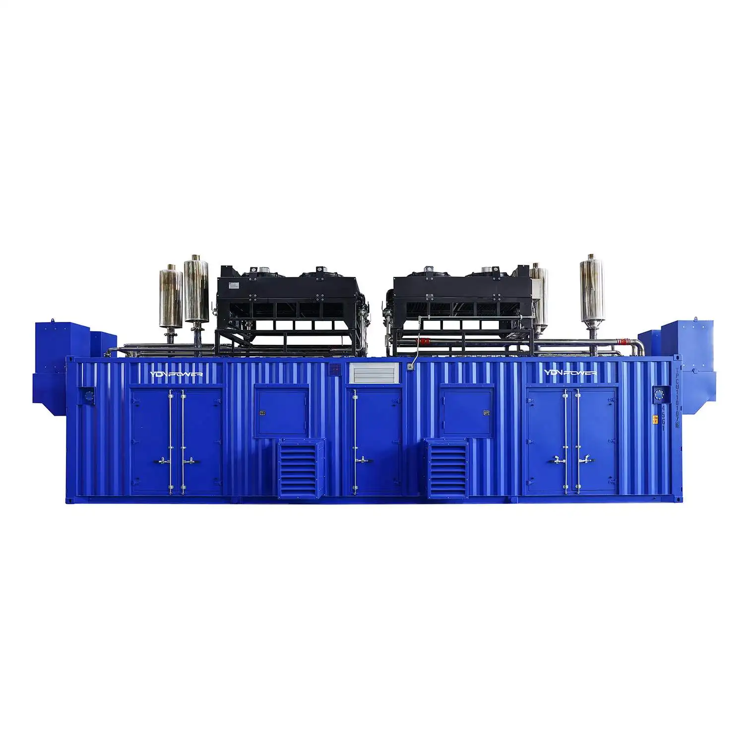 800kw/1000kVA Natural Gas/Diesel/LPG/CNG/Biogas Cummins Generator Silent Canopy (Container Style) Wet Desulfurization equipment