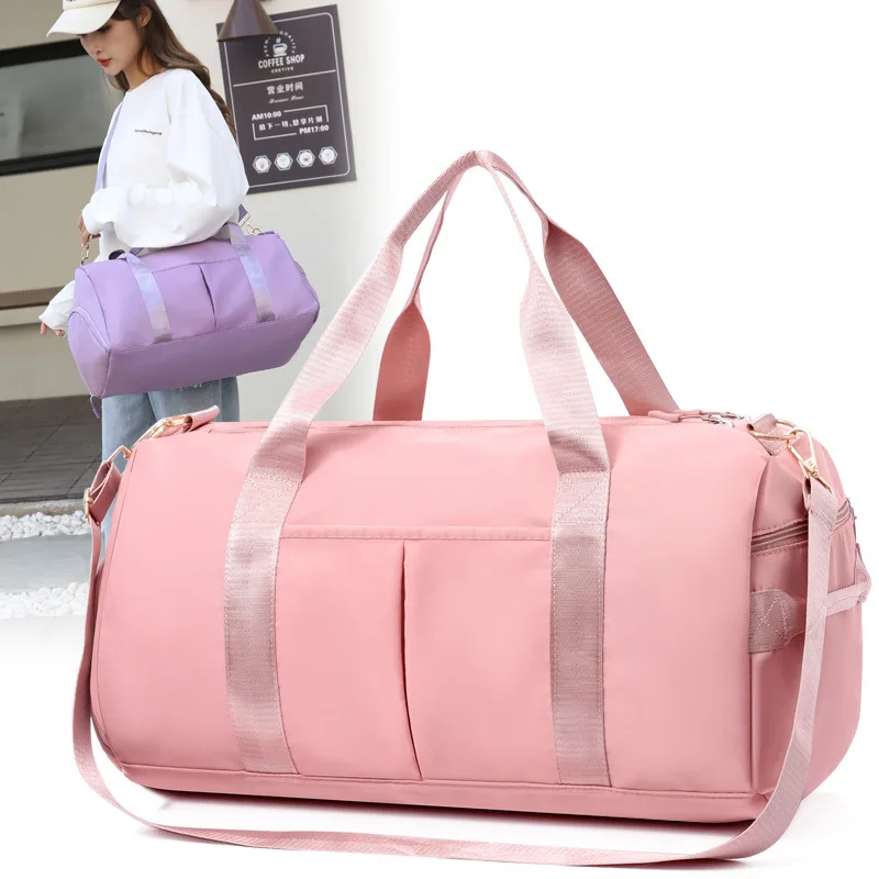 Wholesale new portable fitness yoga bag featuring dry and wet separation waterproof light leisure Travel Storage Bag