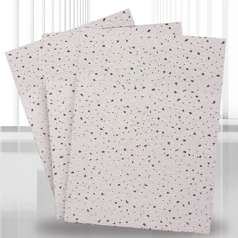 Ceilings Sound-Absorbing Acoustic Mineral Fibre Mineral Wool Ceiling Board 2X4FT Mineral Fiber Acoustic Perforated Ceiling Tiles