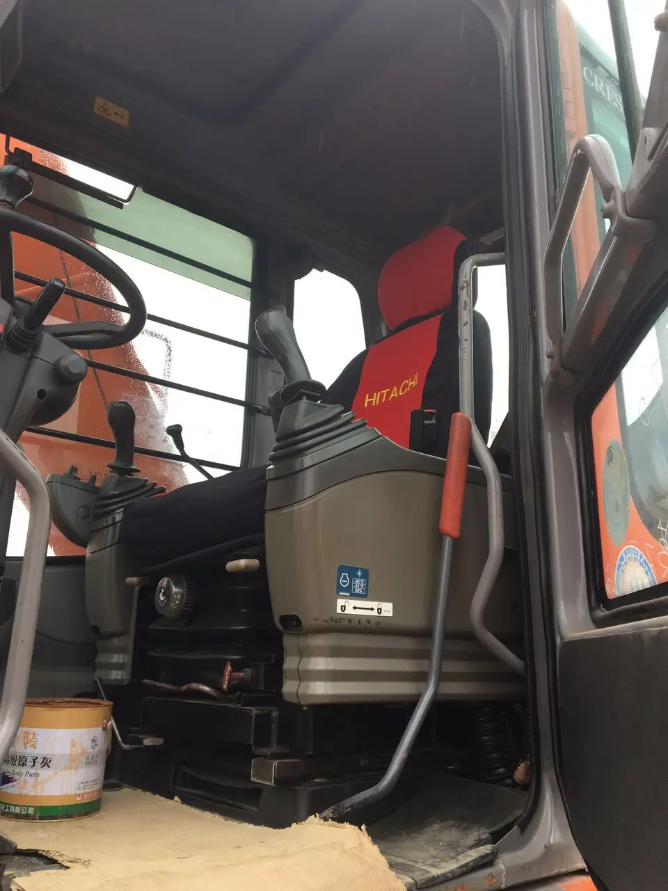 Great Quality Japan original brand construction machine hot sale 16ton Second hand ZX160W Wheel Excavator