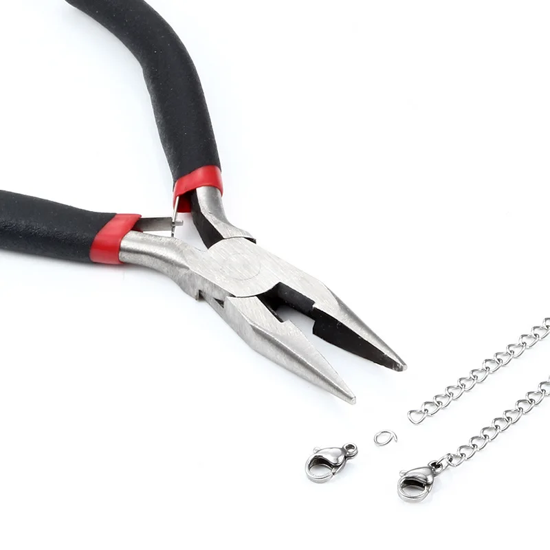 High Quality Need Nose Pliers For Diy Jewelry Making Easy To Use Open Close Jump Ring Jewelry Tools Equipment