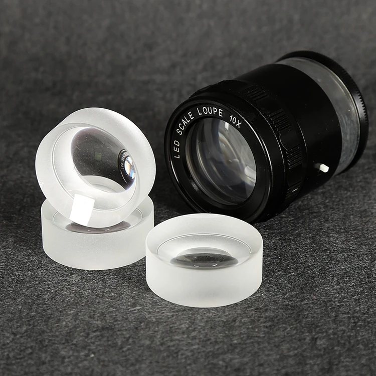 Round 40mm Double Concave Lenses Optical Glass Biconcave Lens For Laser