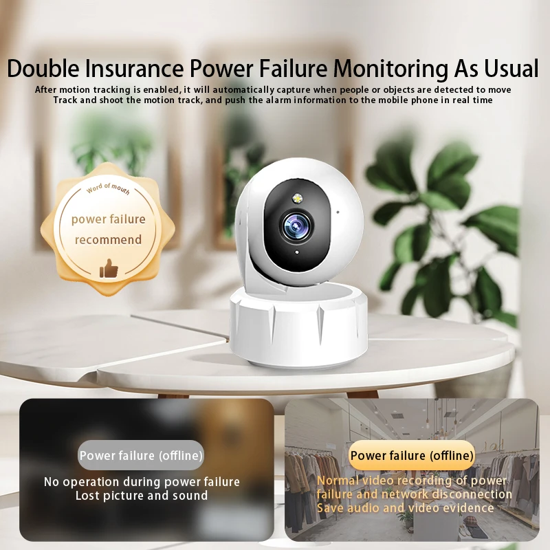 JXJ ClouEdge APP WIFI Camera 3MP Battery Powered Outdoor PIR Alarm SD Card Record Wireless Security Camera