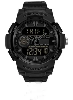 water resistant 30m  new double time sports alarm watch digital watches for men relogio masculinocustom watch relojes hombre