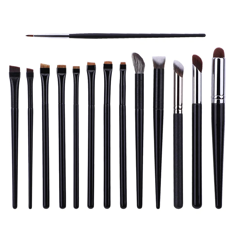 Singles eye makeup brushes blade  eyebrow flat eyeliner brush kolinsky hair eye makeup brush