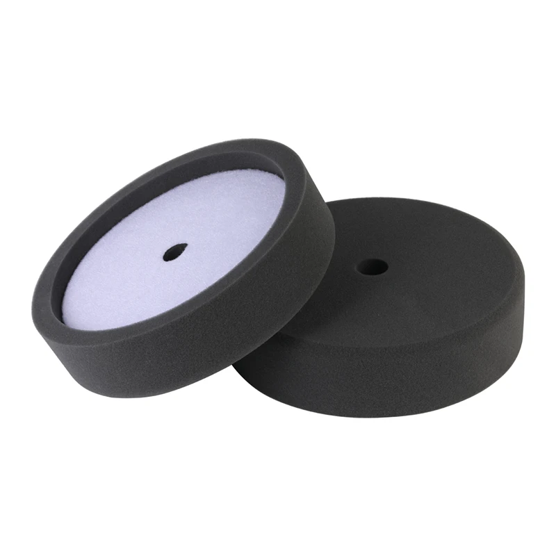 car polishing sponge buffing pads   car buffing and polishing foam pad, recessed car buffing pad