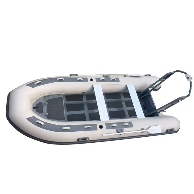 RHIB390 Welded Aluminum Inflatable Fishing River Boat