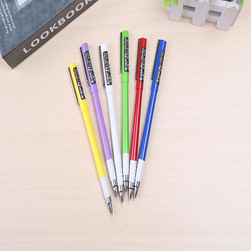 Customized Candy Color Retractable Coloured Gel Pens Adult Colours 0.5mm Colored Ink Neutral Gel Pen