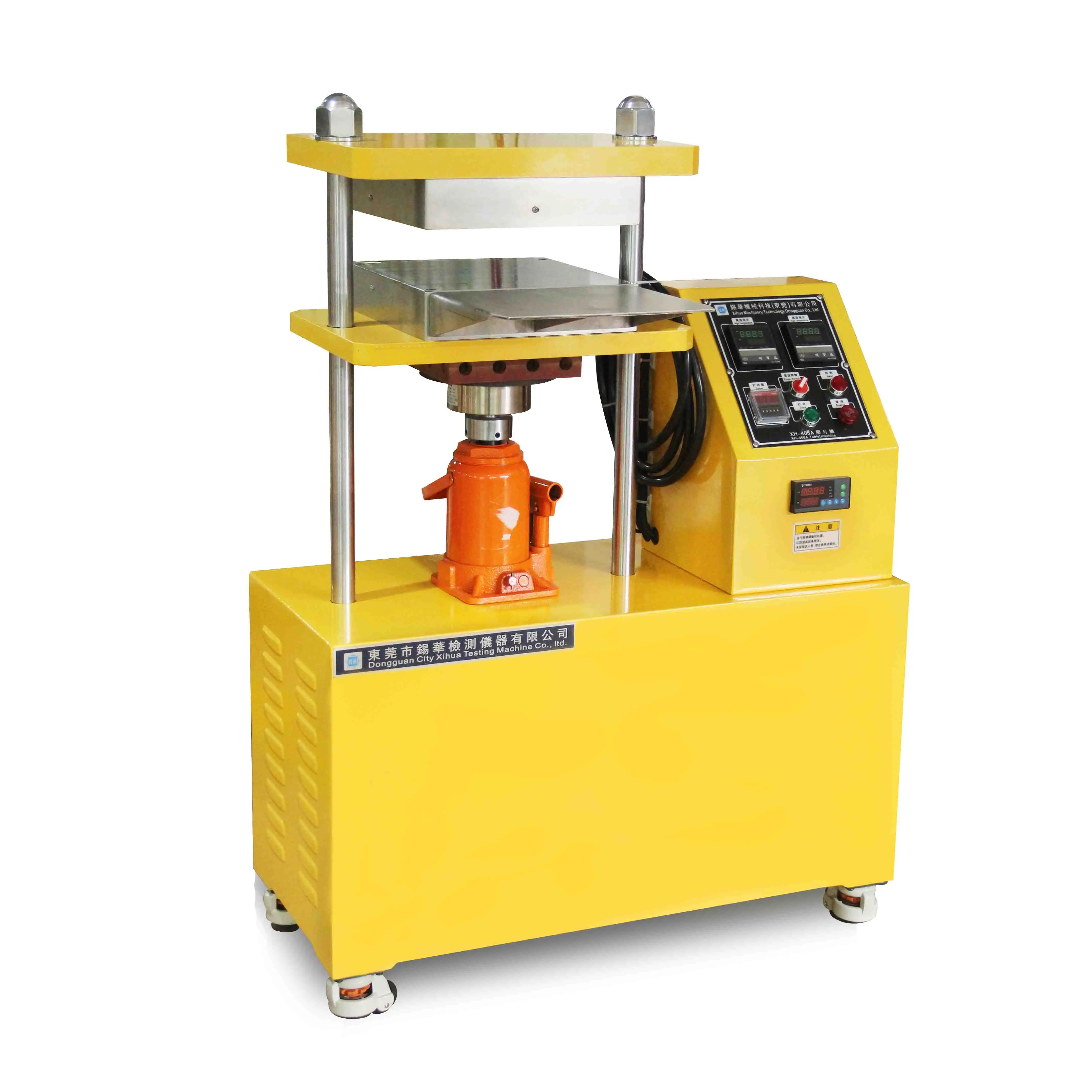 Manual PVC vulcanizing press machine laboratory equipment