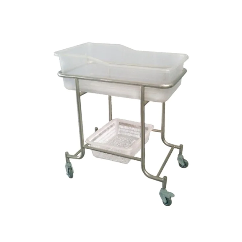 2023 hot sale multifunction stainless steel hospital baby cot design