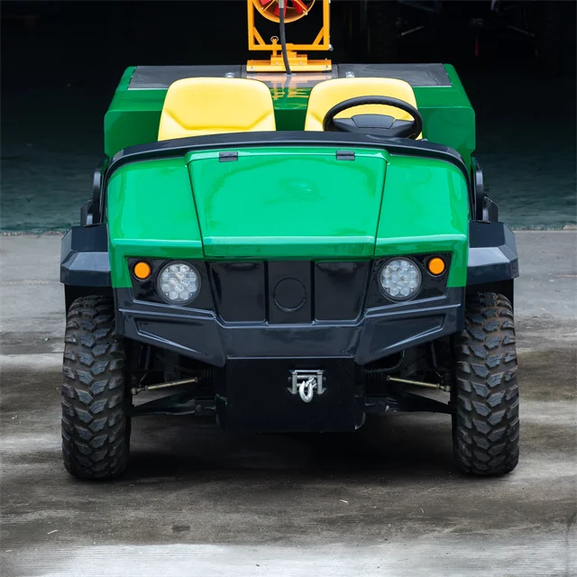 Electric grapes mist sprayer farm utv vineyard cart