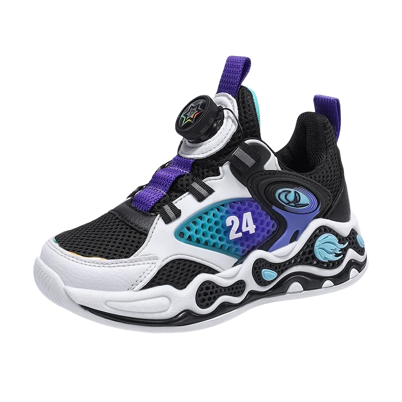 High Top Fashion Trend New Basketball  Kid Sneakers Children Sports Shoes Kids