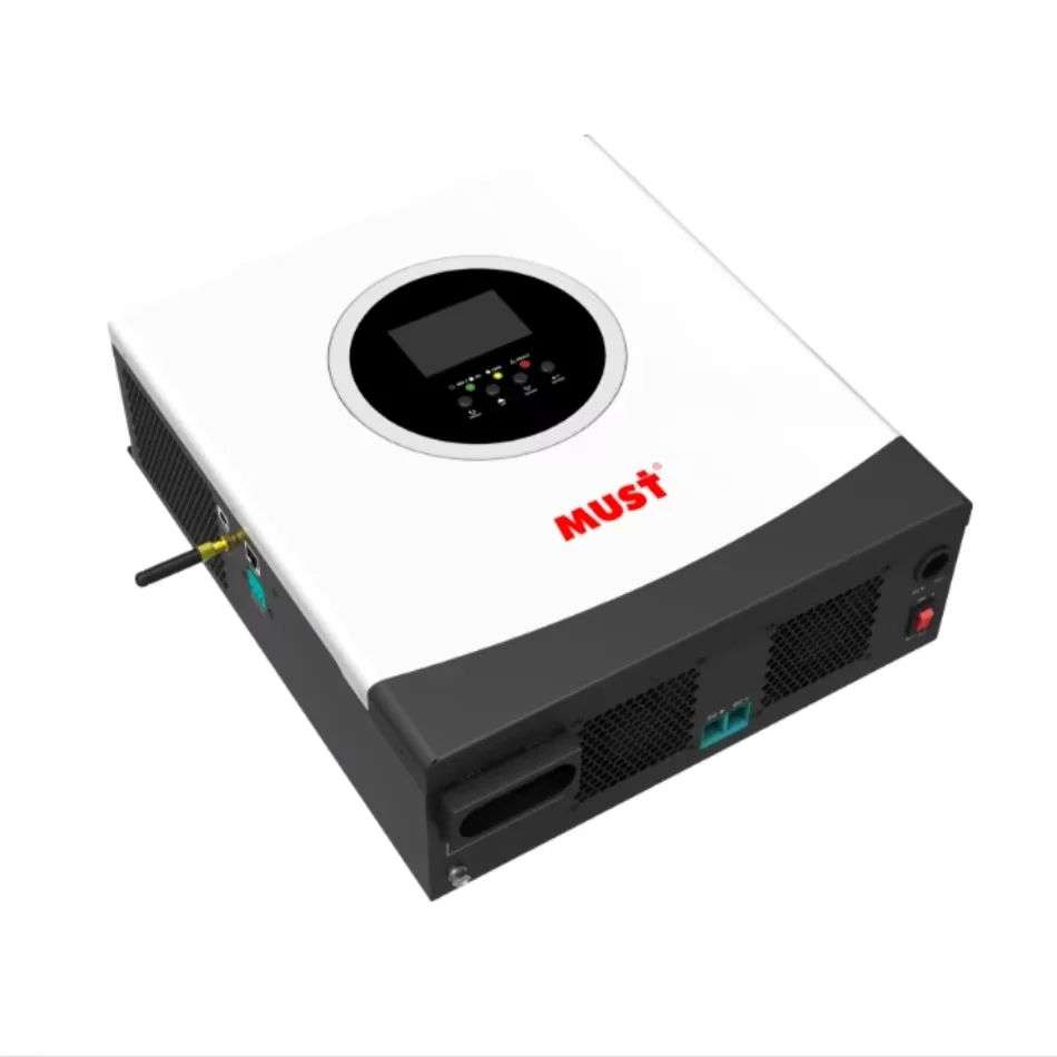 Должен PV1800 PREM 12VDC 1600 Вт двойной выход 80A AC MPPT однофазный чистый синусоидальный сигнал со встроенной выходной частотой 60 Гц