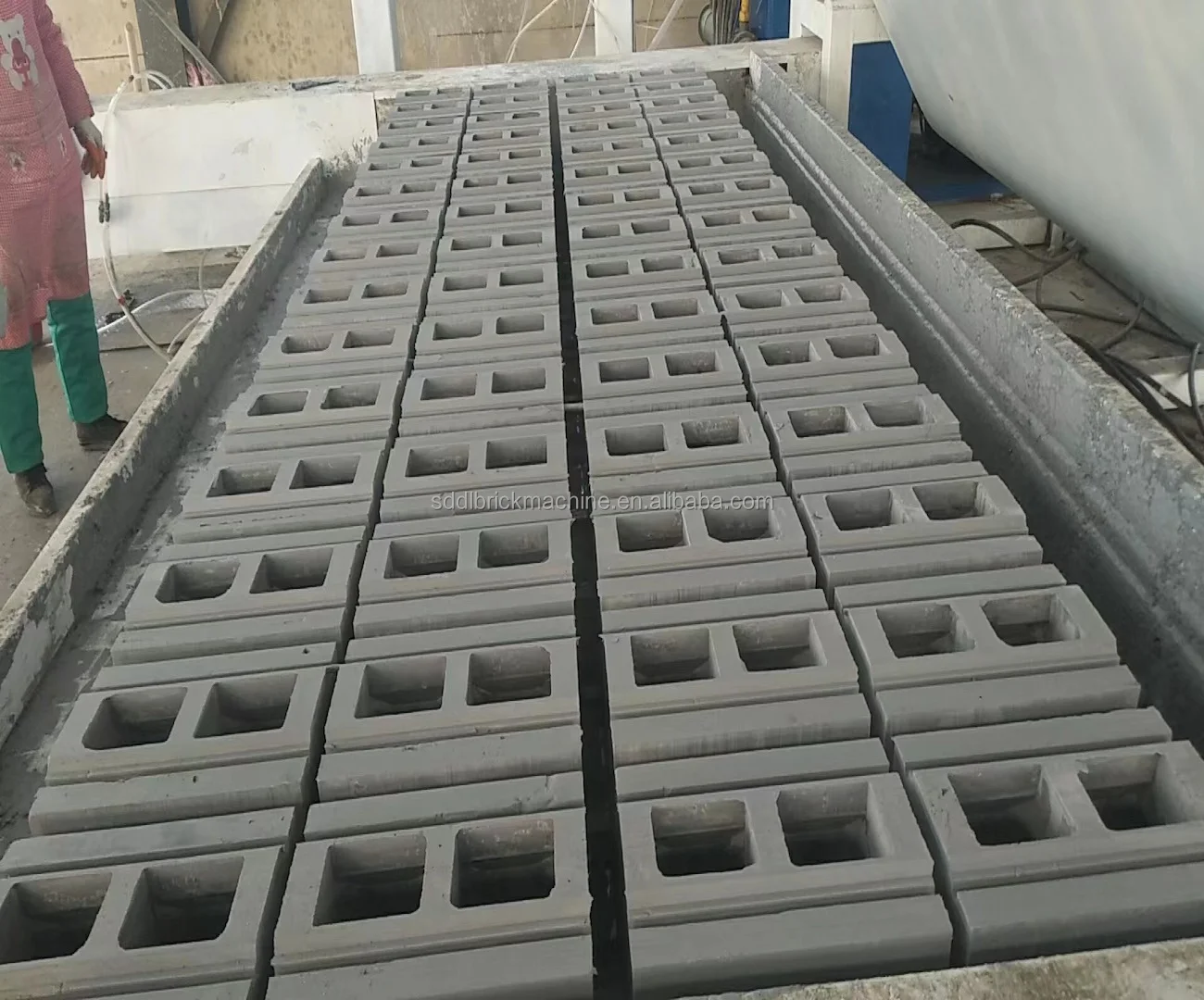 Gypsum molds for gypsum 200mm thickness mini gypsum brickblock dalu100 made by block making