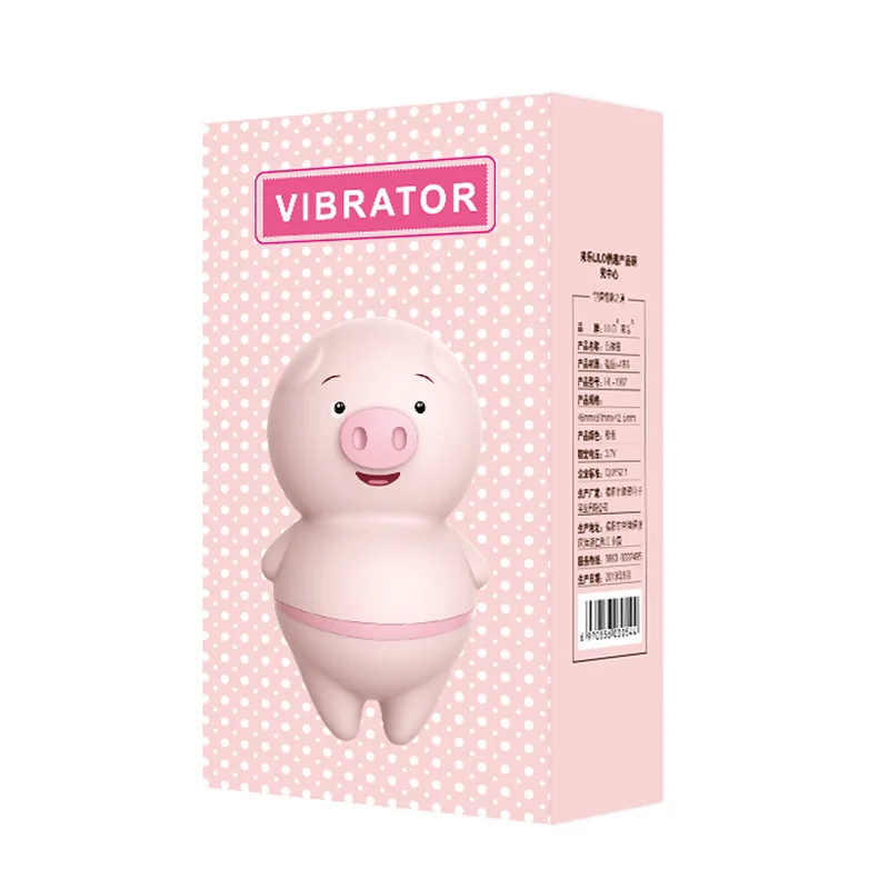 LILO Pink Mini Pig Vibrating Tongue Lick Vibrator Sex Toy for Women Stimulation