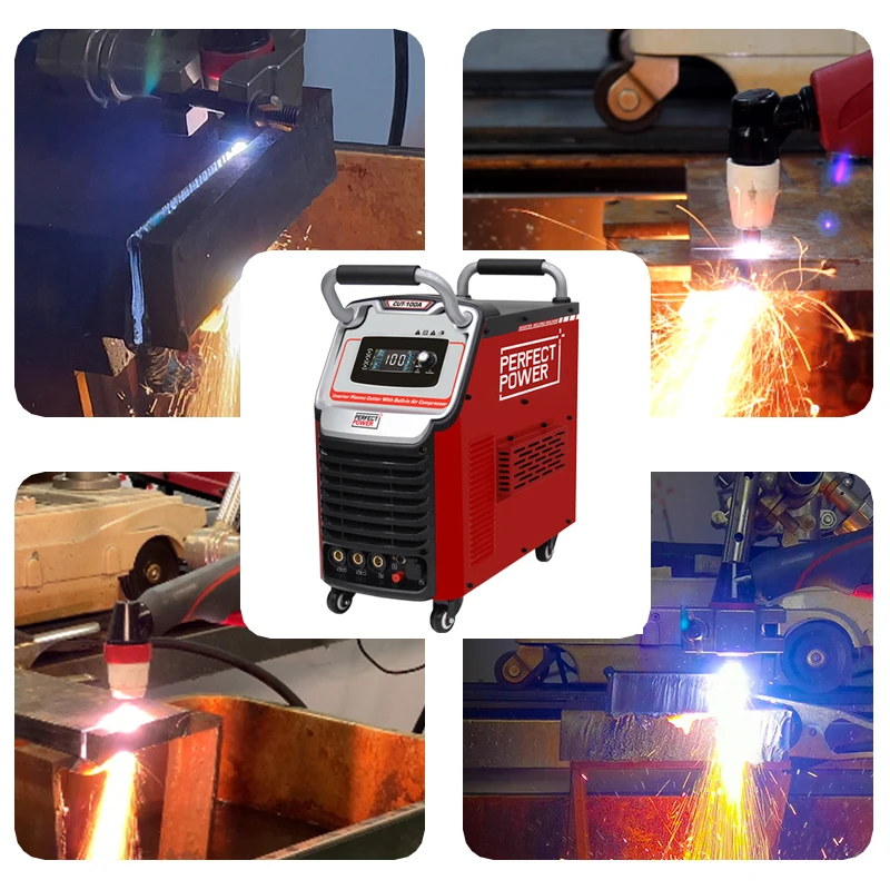 100AMP CNC плазменный резак CUT-100I плазменной резки металла с портативным MMA сварочным аппаратом для 40 мм