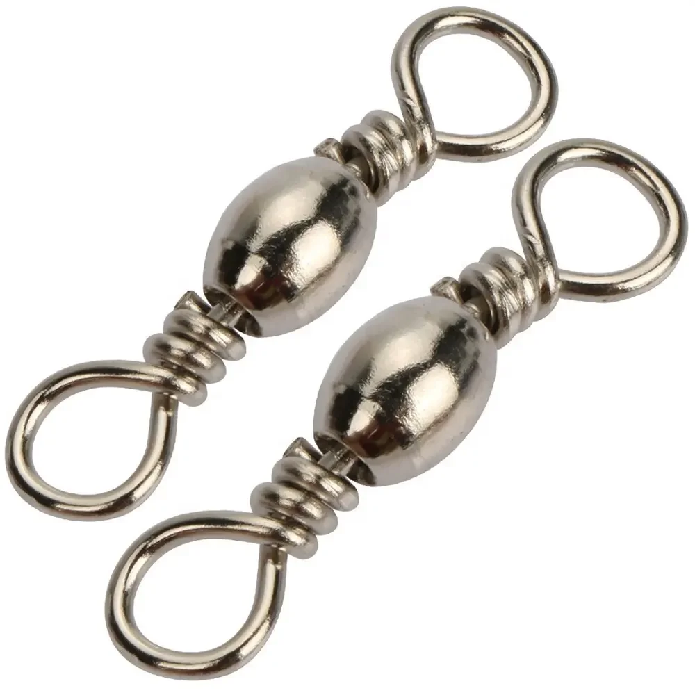 NewBility #10-#5/0 Saltwater Fishing Accessories Ball Bearing Barrel Swivel
