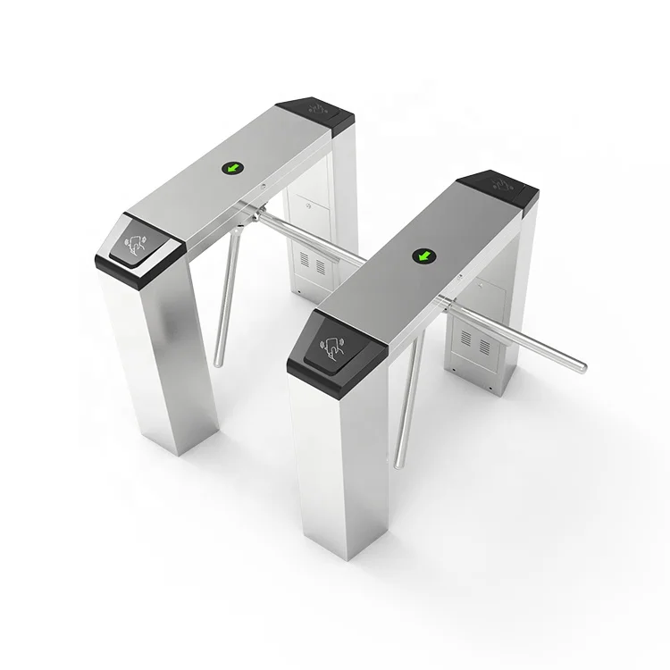 Waterproof Outdoor Electronic Turnstile Railway Access Turnstile Half Height Turnstile