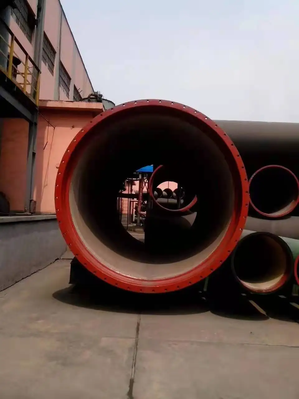 bitumen paint welding ductile cast iron of the k9class dn 250 3000 mm 900 2023mm 80mm bs en 598ductility water pipe