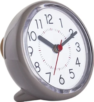 Bathroom Wall Clock Suction Fog-Proof Waterproof Mute Kitchen Bathroom Mini Desk Clock Attached to Refrigerator