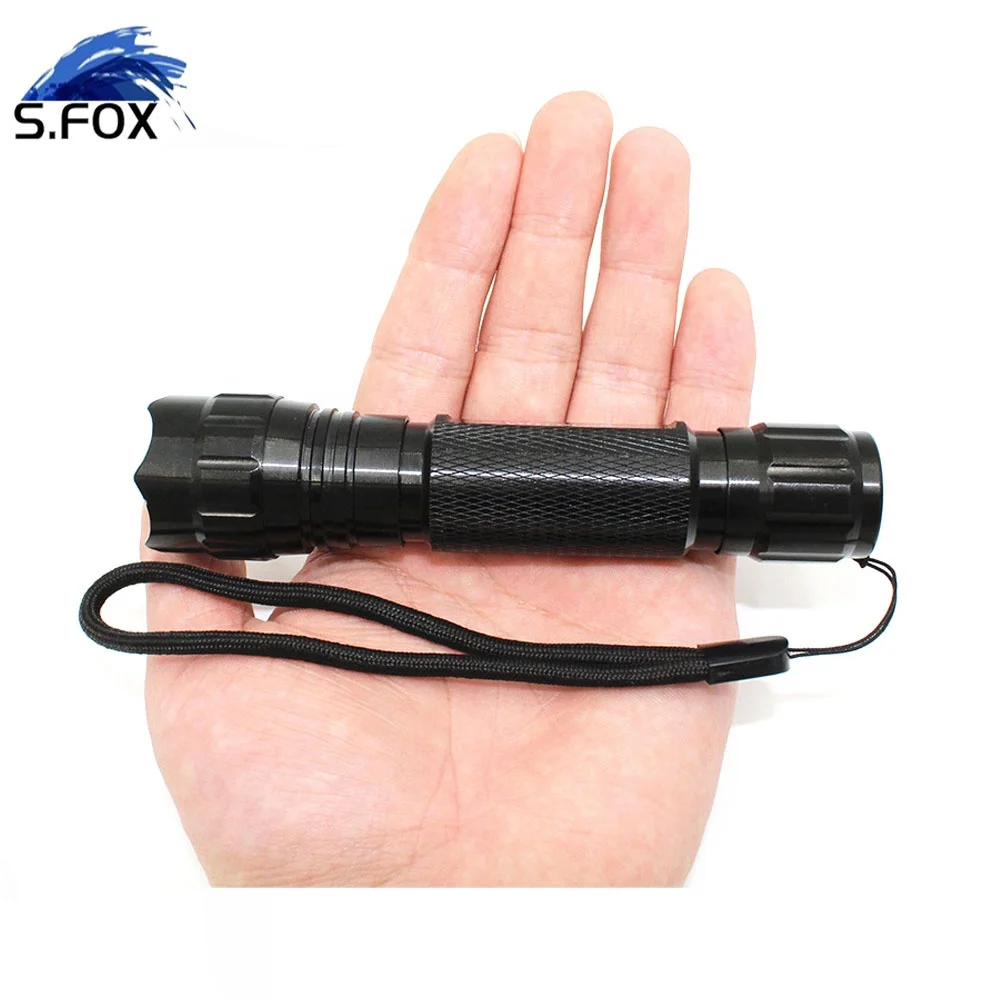 
Wholesale 10W UV Torch Light Tactical Hunting LED Infrared OEM 501b Flashlight 