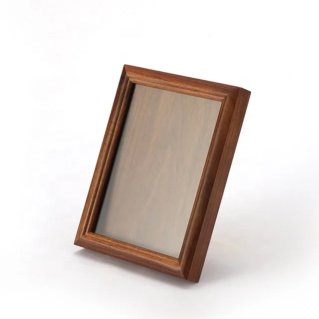 Solid wood retro photo frame table can be customized wall decoration photo frame